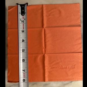 NIB Christian Roth cleaning cloth in orange